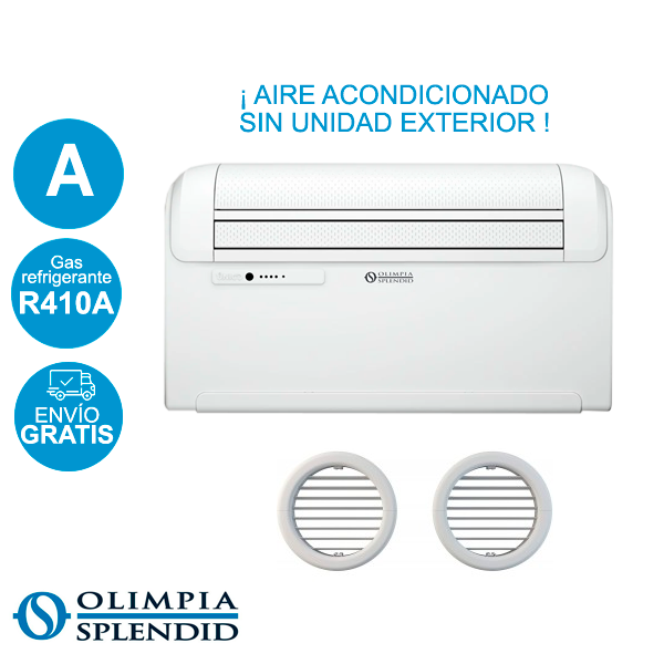 aire acondicionado sin unidad exterior y sin instalacion