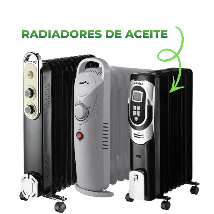 Comparativa de radiadores de aceite