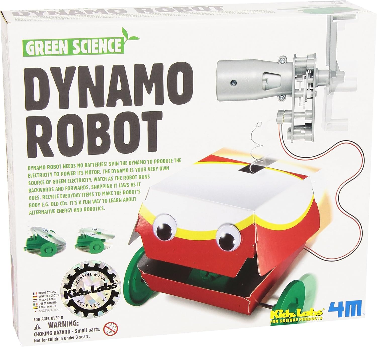 Dynamo robot green science