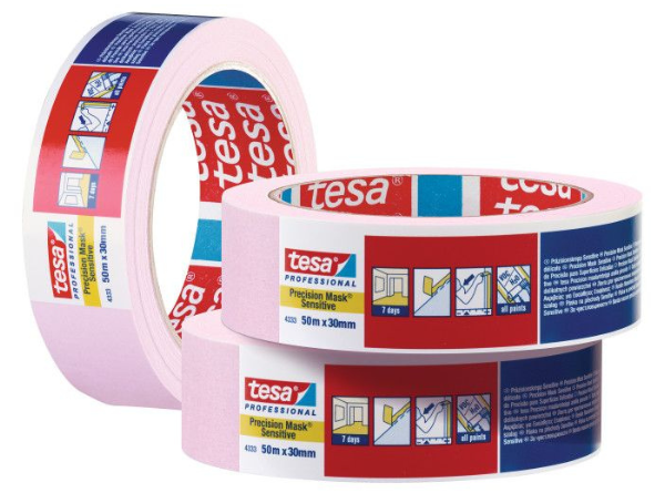 cinta rosa Tesa superficies delicadas