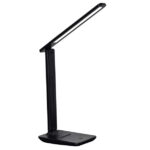 Flexo Amadeo Negro 6w 450lm 3000k,4000k,6000k Inalambrico Reg.intensidad 57×11,5×17,5cm