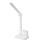 Flexo Bosco 6w 3000-4500-6000k Blanco 450lm Int.regulable 32×16,8×28,3cm Portalapiz Plegable
