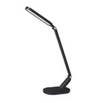 Flexo Enfoque 10w 3000-4500-6000k Negro 900lm Usb Tactil, Memoria,intensidad Reg.,47,3×13,6×21,8cm