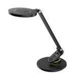 Flexo Hamlet Negro 10w 800lm 3000-4500-6000k  Hora Reg.intensidad Aviso Descanso 44,3×19,1×28,3cm