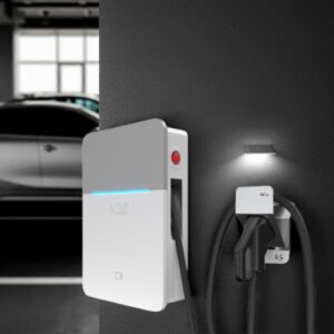 Cargador Rápido DC Coche Eléctrico V2C Denka 40kW con Cable CCS 5m - Imagen 4