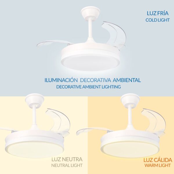 tonos de luz ventilador thor