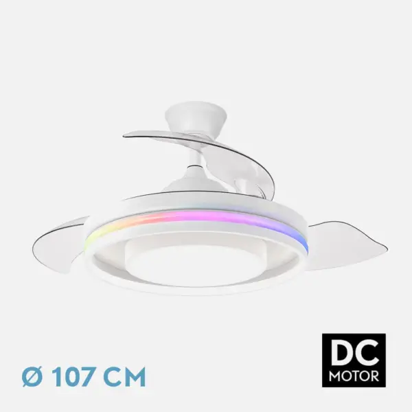 ventilador pitufo 107 cm