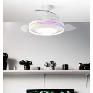 Ventilador Pitufo 57w Blanco 107cm - Imagen 3