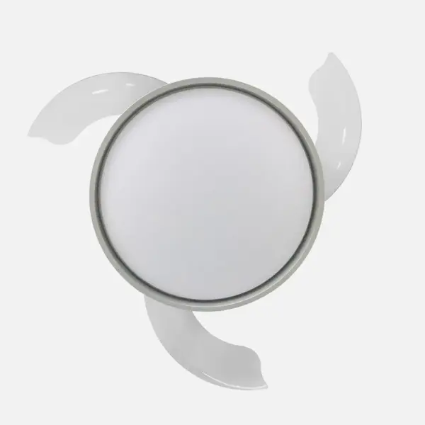 ventilador modelo mandarin color plata