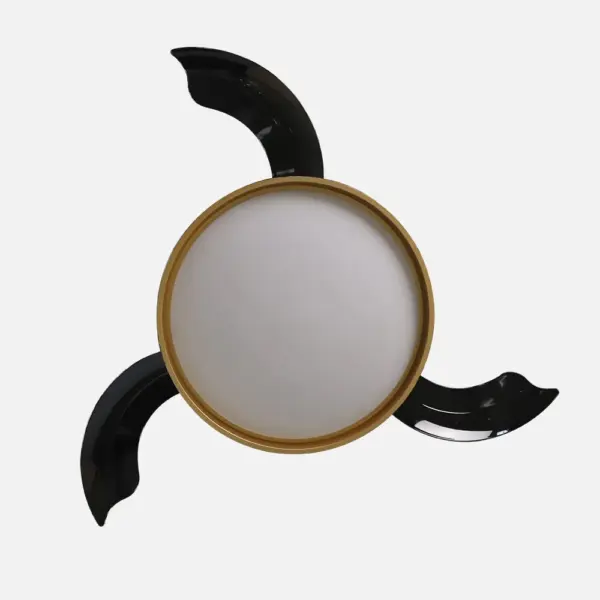 ventilador de techo negro