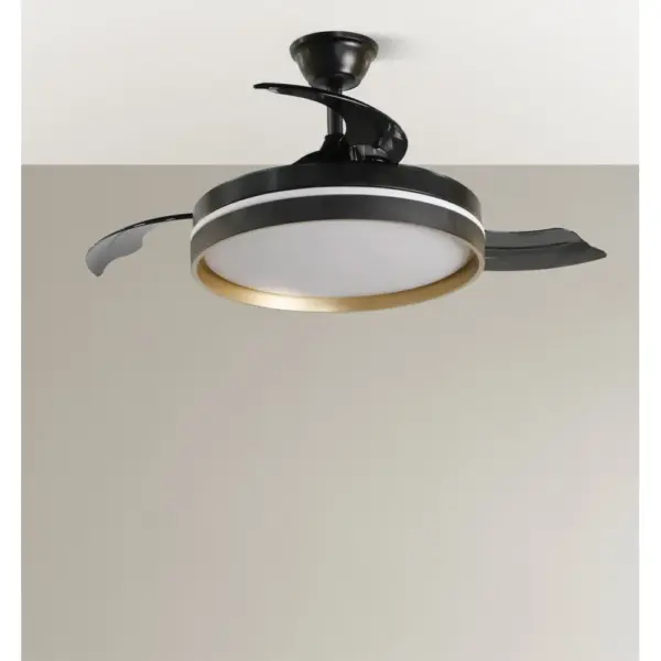 mandarin negro ventilador de techo