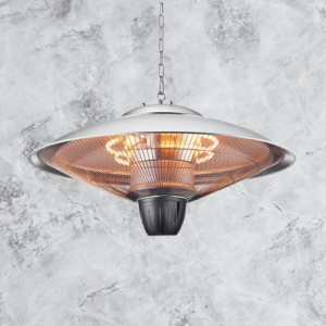 Calefactor Exterior Colgante Koel 2000w Plata 2potencias Ip34 100x60x60 Cm Calefactor Exterior Colgante Koel 2000w Plata 2potencias Ip34 100x60x60 Cm