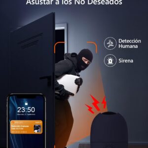 camara de seguridad con sensor de movimiento