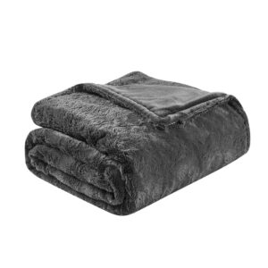 Manta eléctrica HERVAS gris 160W 180×130 cm 9 niveles apagado automático lavable