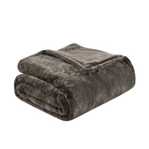 Manta eléctrica HERVAS marrón 160W 180×130 cm 9 niveles apagado automático lavable