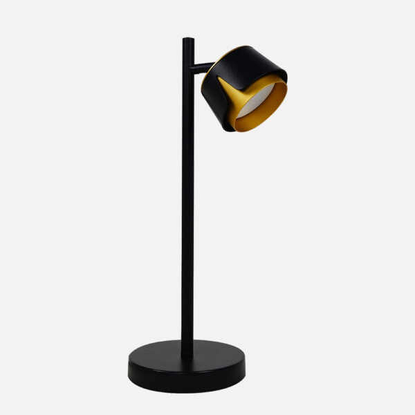 Sobremesa DOMENICA negro/oro 1xGX53 9W 4000K 800 lm bombilla incluida 43x20x15 cm