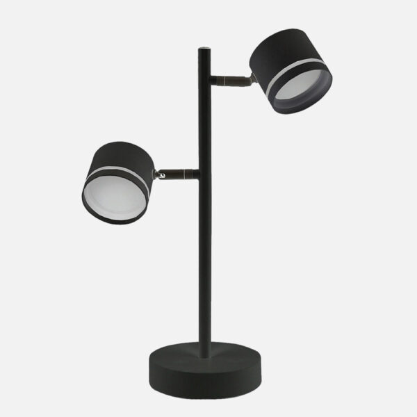 Sobremesa ORTIGA negra 2xGX53 18W 1600 lm orientable bombillas incluidas 43,5x30x15 cm Sobremesa ORTIGA negra 2xGX53 18W 1600 lm orientable bombillas incluidas 43,5x30x15 cm