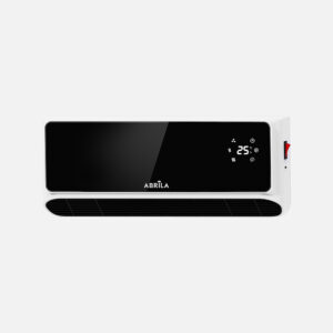 Split cerámico PTC ZARATE 2000W negro/blanco 2 potencias 3 funciones mando remoto temporizador 7 días 18x43x14 cm Split cerámico PTC ZARATE 2000W negro/blanco 2 potencias 3 funciones mando remoto temporizador 7 días 18x43x14 cm