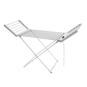 Tendedero Elect.plegable Silvestre 260w Aluminio Temporizador .control Temp.cable1,2m 93x147x52,5cm Tendedero Elect.plegable Silvestre 260w Aluminio Temporizador .control Temp.cable1,2m 93x147x52,5cm