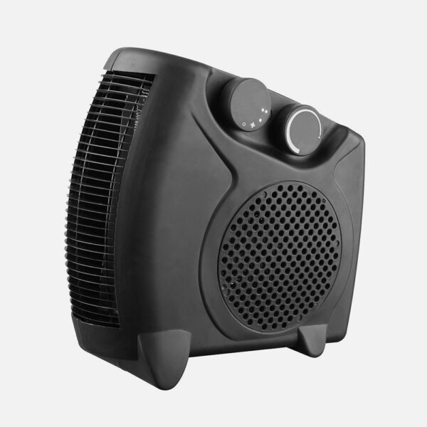 Termoventilador eléctrico GRATO 2000W negro vertical/horizontal 2 potencias 3 funciones termostato regulable asa 26x12x26 cm Termoventilador eléctrico GRATO 2000W negro vertical/horizontal 2 potencias 3 funciones termostato regulable asa 26x12x26 cm