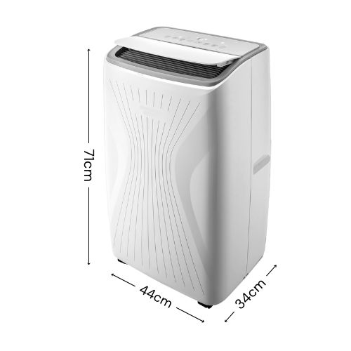 Aire Acondicionado Portátil Flurry 12000 BTU – 5 en 1: Frío, Calor, Deshumidificador Pro y Modo Auto Inteligente - vista 2