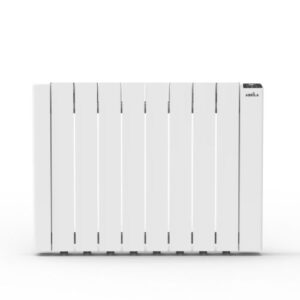Emisor térmico de fluido City 1500W en color blanco con 10 elementos de aluminio.