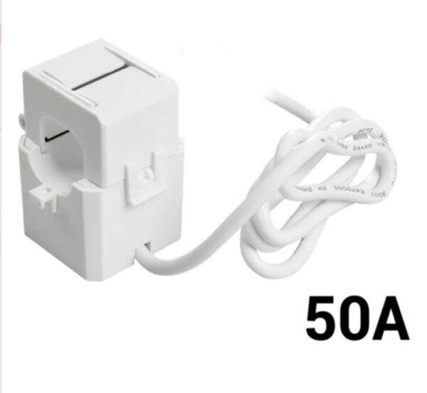 Pinza Amperimétrica Shelly 50A – Transformador de Corriente para Domótica Pinza Amperimétrica Shelly 50A – Transformador de Corriente para Domótica