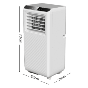 Aire Acondicionado Portátil Wind Blanco - 9000 BTU, 950W y Deshumidificador 24L - vista 2