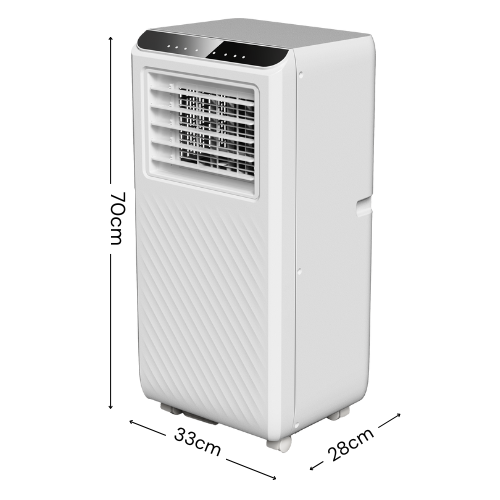 Aire Acondicionado Portátil Wind Blanco - 9000 BTU, 950W y Deshumidificador 24L - vista 2