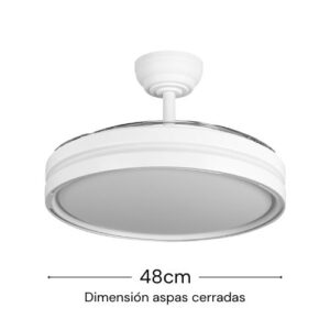 Ventilador de Techo DC Capitán Blanco - vista 2