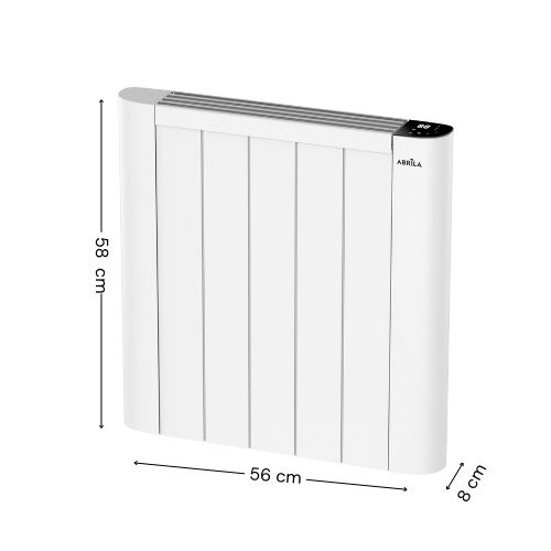 Esquema de medidas 58x56x8 cm emisor Country 1000W.