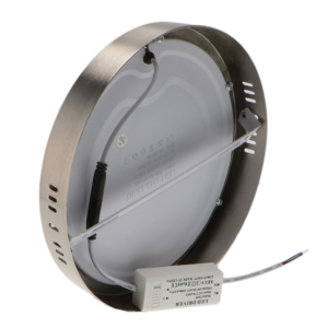 Panel LED de Superficie Circular 20W CCT Níquel LEDME | 2000 Lm - IP40 - vista 4