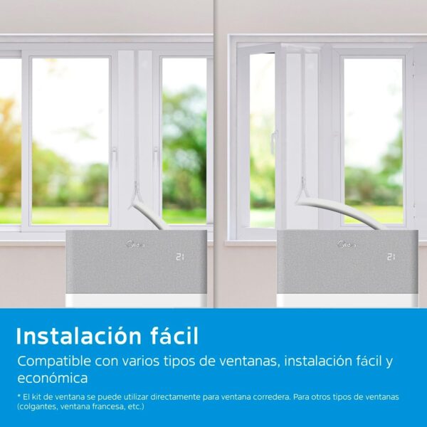 instalacion facil de portasplit midea
