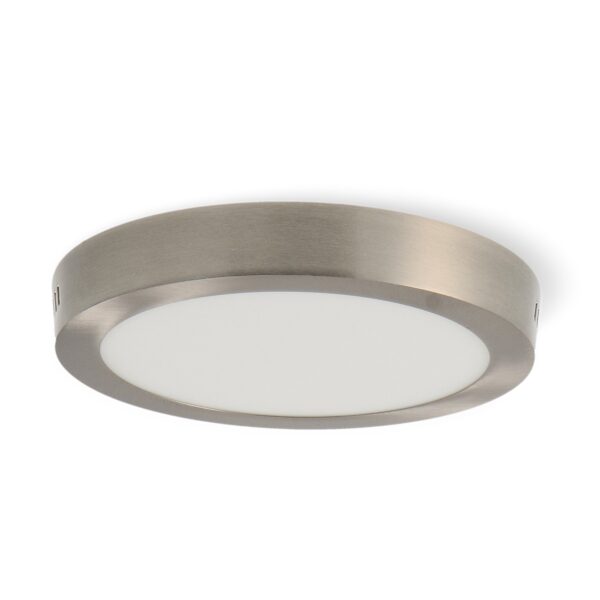 Panel LED de Superficie Circular 20W CCT Níquel LEDME | 2000 Lm - IP40 - vista 3