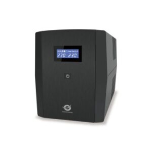 SAI 1200VA Conceptronic 720W 2 Schuko + 3 IEC Proteccion Puerto LAN Modem