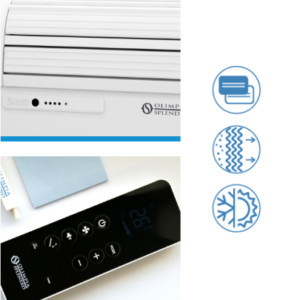 Aire Acondicionado 2x1 Sin Unidad Exterior Olimpia Splendid Unico Twin (Master + Wall S1) - Imagen 4