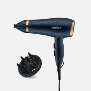Secador de Pelo Iónico Abrila Cree Azul/Oro 2000W Secador de Pelo Iónico Abrila Cree Azul/Oro 2000W